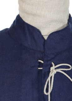 doublet in dark blue wool